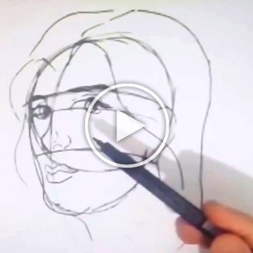 Mangá - Desenhando nariz e boca - Disciplina - Arte